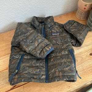 Patagonia Toddler/Baby Boys Down Jacket 6-12 months